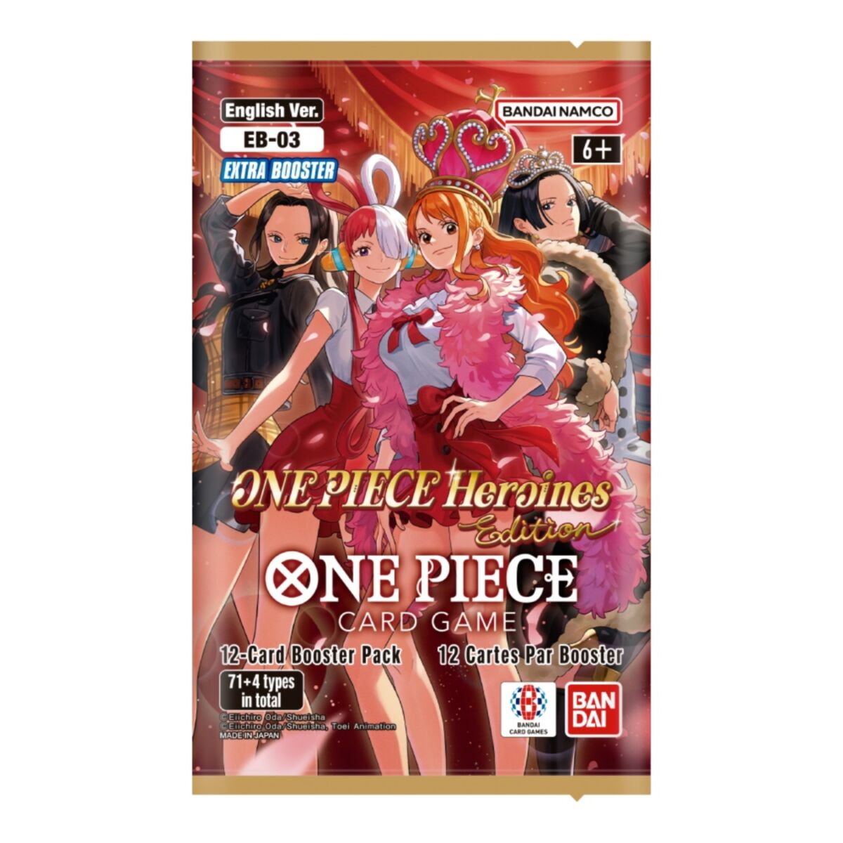 One Piece Card Game: Extra Booster Packs – Heroines Edition [EB-03]
