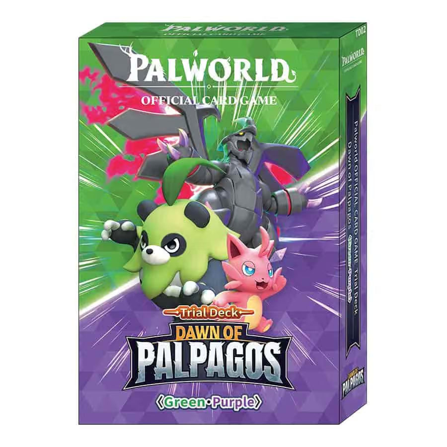 Palworld: TD02 Dawn of Palpagos Green Purple - Starter Deck